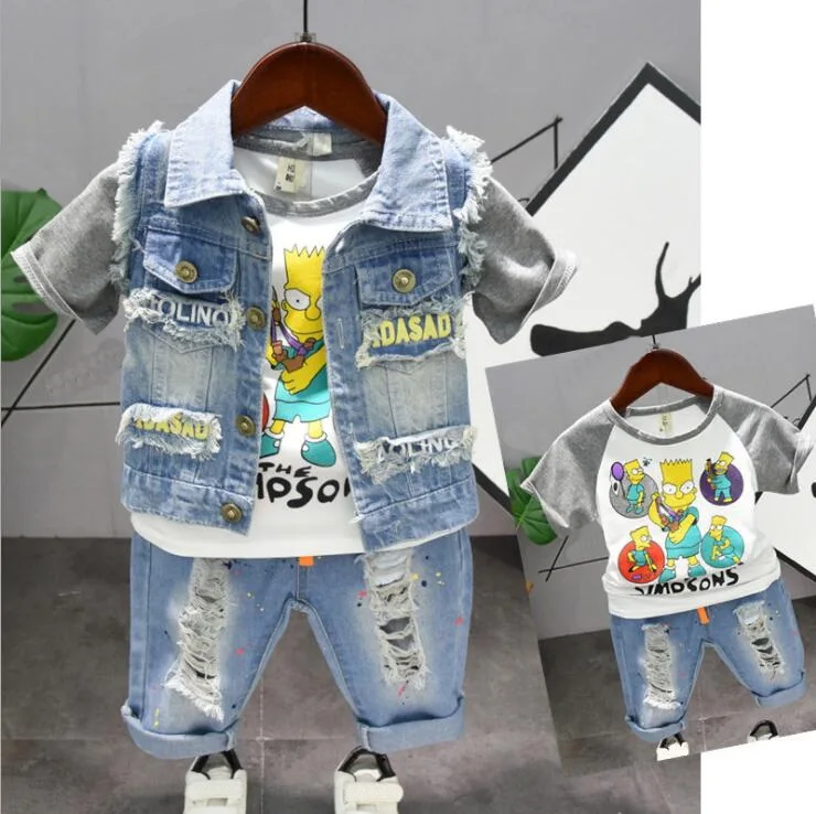 baby denim vest