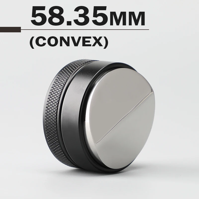 Coffee Tamper 51/53/58/58.35MM  304 Stainless Steel Coffee Distributor Coffee Powder Hammer Convex Base Coffee Accessories