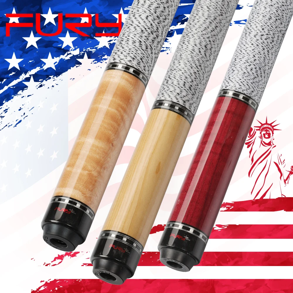 

FURY NT1-3 Billiards Pool Cue 13mm Kamui M Tip Hard Maple HTH Technology Shaft With Case Professional Billiar Kit Cue Stick 2019