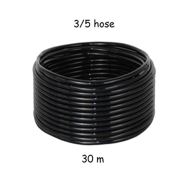 150m Garden Watering 3/5mm Hose Irrigation Pipe 1/8'' Tubing Greenhouse Bonsai Plant Flower Drip Arrow Dripper Sprinkler Tube plant watering kit Watering & Irrigation Kits