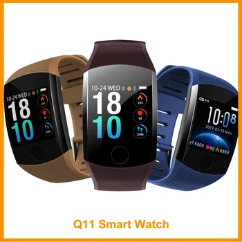 

Smart Watch Sports Tracker Message remind Heart Rate Blood Pressure Sleep Monitor Step Counter Touch Screen Smartwatch Q11