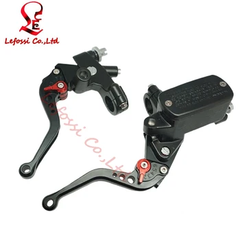 

7/8" 22mm CNC Motorcycle Hydraulic Front Brake Master Cylinder Clutch Lever Set For Yamaha FZR400 FZR600R FZR750R XJR400 FZS600