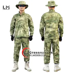 Американский военный второй поколение A-TACS FG Камуфляжный набор джунглей американский стиль камуфляжная одежда открытый тренировочный
