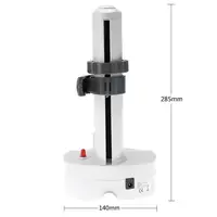 Multifunction Stainless Steel Electric Peeler Automatic Fruit Peeler Vegetable Cutter Three Spare Blades Potato Peeler Machine 6