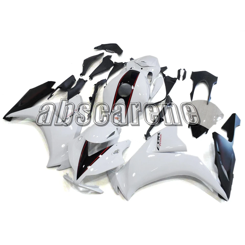 Полные Обтекатели для Honda CBR1000RR 2008 2010 2011 CBR 1000RR 08 10 11 впрыски АБС пластик Cowls белый черный Чехлы панели
