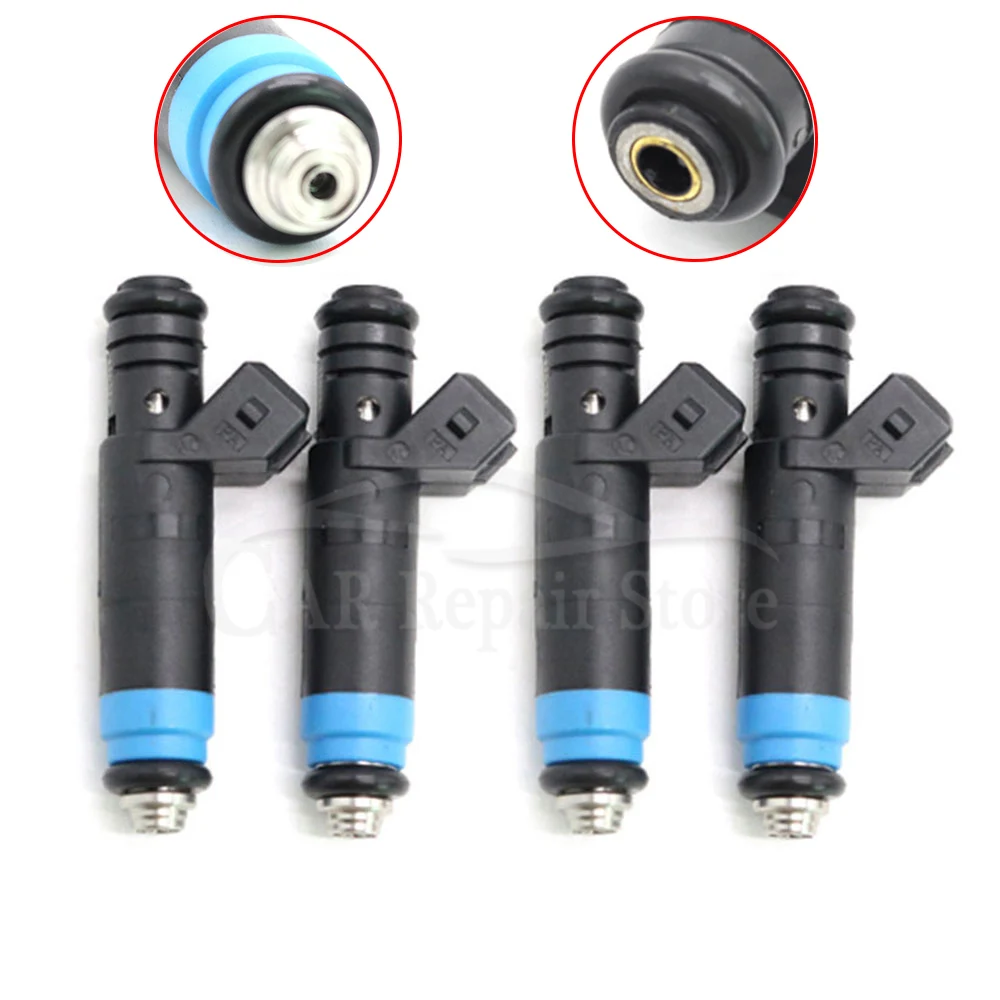 4 x Nozzle 1000cc EV1 Siemens Deka Fuel Injector F127B00418 For Ford G M V8 LT1 LS1 LS6 FI114992 /FI114991