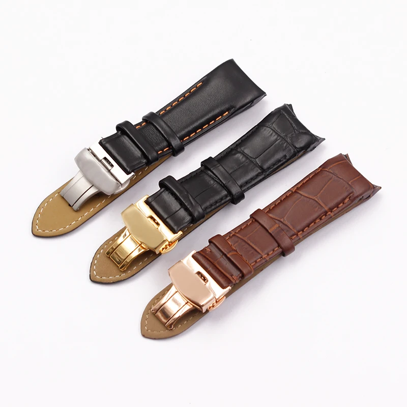 Acessórios de Relógio para Tissot Kutu T035 Pulseira de Couro T035627 T035617 T035407 T035410a Pulseira de Relógio Masculino - Image 5