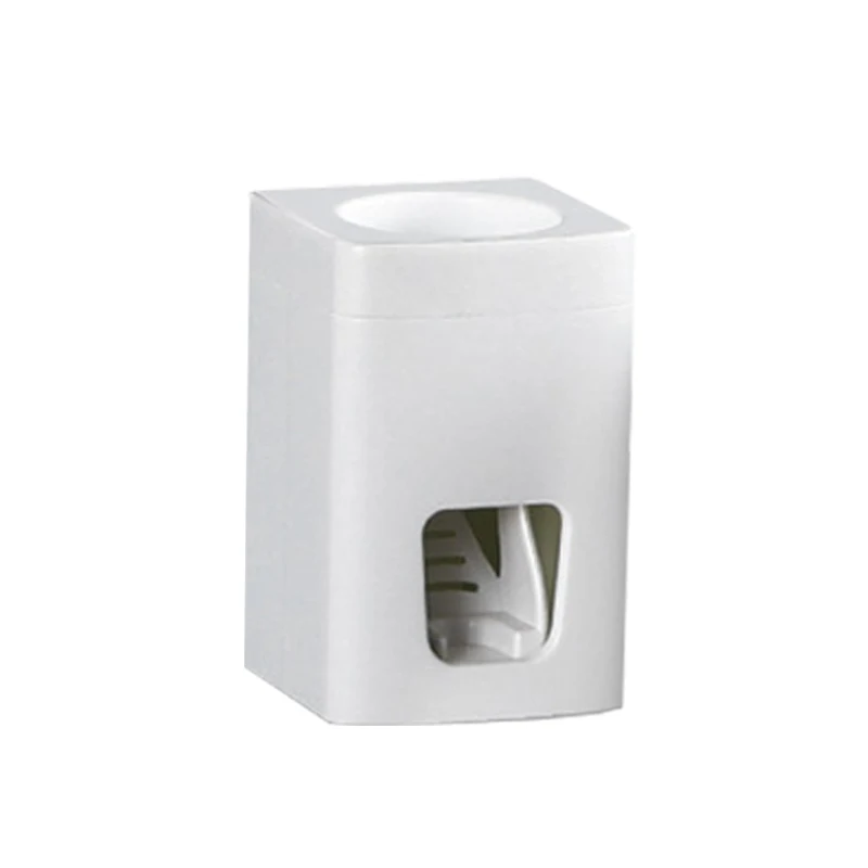 Toothpaste dispenser UNTIOR пластиковый держатель для зубной пасты и для зубной щетки соковыжималка Диспенсер аксессуары для ванной комнаты наборы домашних туалетных принадлежностей Коробка для хранения телефона чехол - Цвет: Toothpaste dispenser