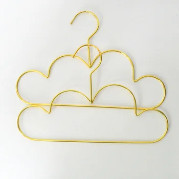 

5pcs Cloud Shape Hanger Metal Non Slip Kids Children Clothes Coat Sweater Hangers
