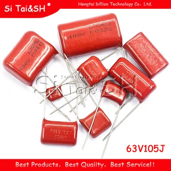 

10PCS 1500V104J 630V684J 250V475J 250V475J 630V224J 400V684J 63V105J 630V104J 400V105J CBB Polypropylene film capacitor