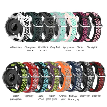 

For Xiaomi Haylou Solar LS05 Smart Watch Replaceable Strap Silicone Sports Two-color Strap For Xiaomi Smart Accessories 22mm HOT
