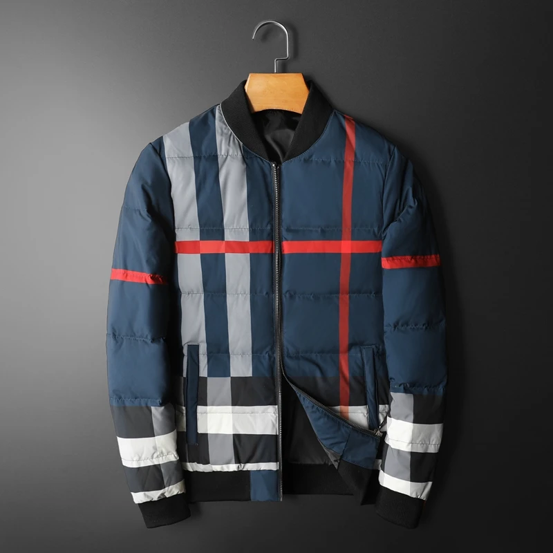 

2021 men's winter high quality white duck down jacket
