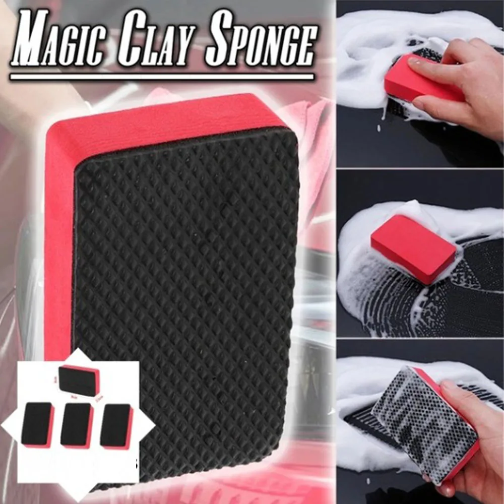 Special Offers Wax-Polish-Tool Sponge-Bar Car-Pad-Block Cleaning-Eraser Car Detailing Magic-Clay 1pcs llKlM0b7d