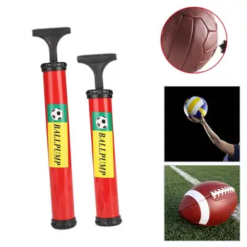 

Football Pump Inflator Balloon Basketball Tool Random Color Plastic Travel Bicycle Inflating Portable Ball Pump Durable