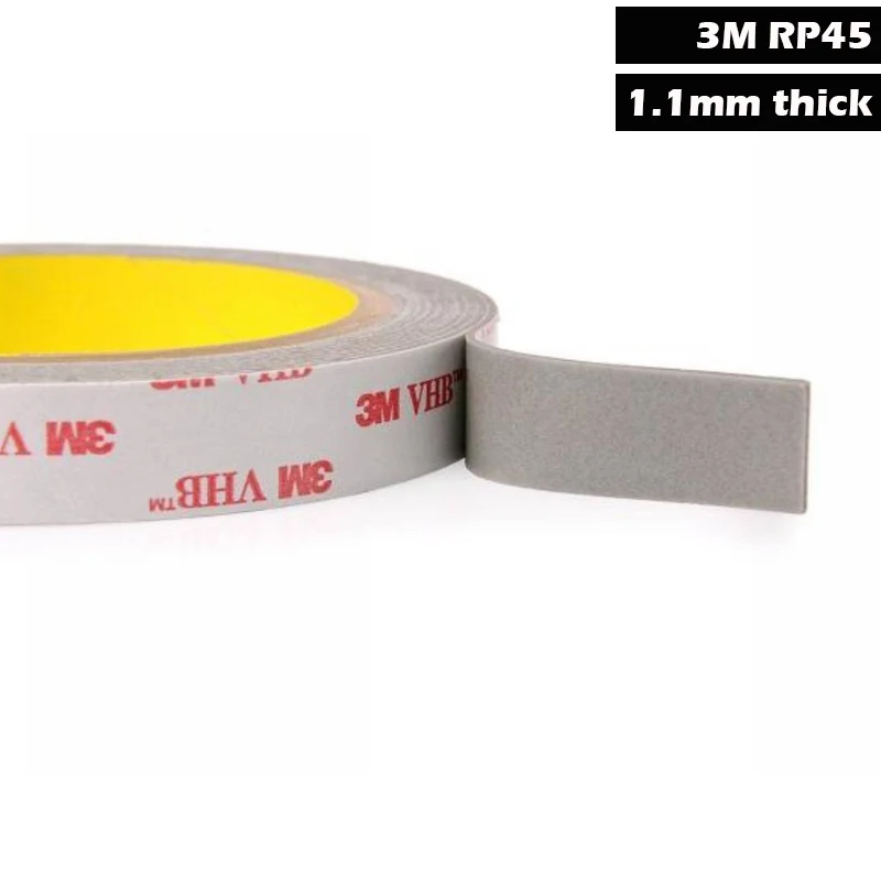 3m Rp45 Vhb Double Adhesive Foam Mounting Tape 3meters Length 1.1mm