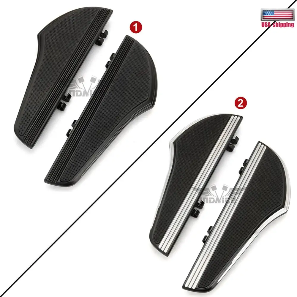 Черный Defiance Rider подножка комплект для harley Touring FLHX FLHR FLHT 2000