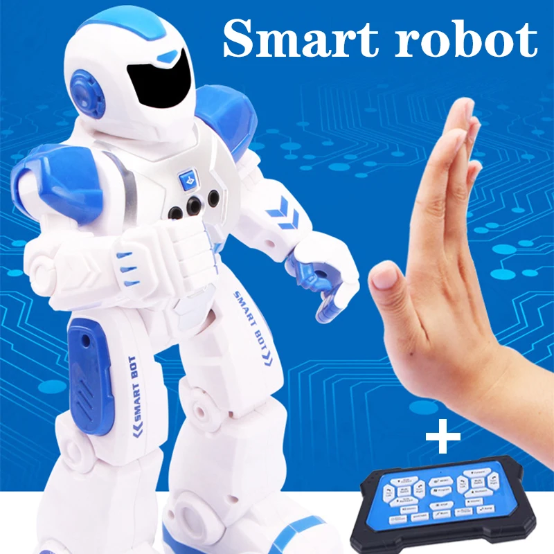 RC Smart Robot Kids Toy Remote Control Dancing Singing Gesture Sensor kids Gift 