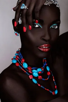 

Africa women DIY Painting By Numbers Kits Acrylic paint by numbers Picture Hand Painted Modern Oil Painting For Wall Art Picture