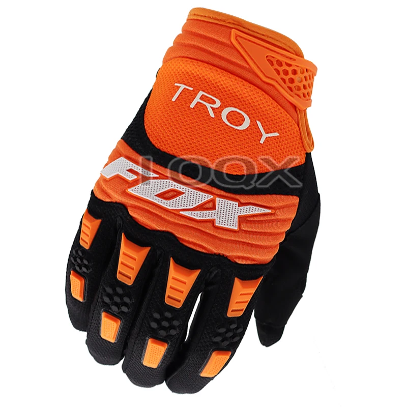 

Hot Sale MX Pawtector Mountain Bicycle Offroad Guantes Luvas Motocross Orange Black Gloves