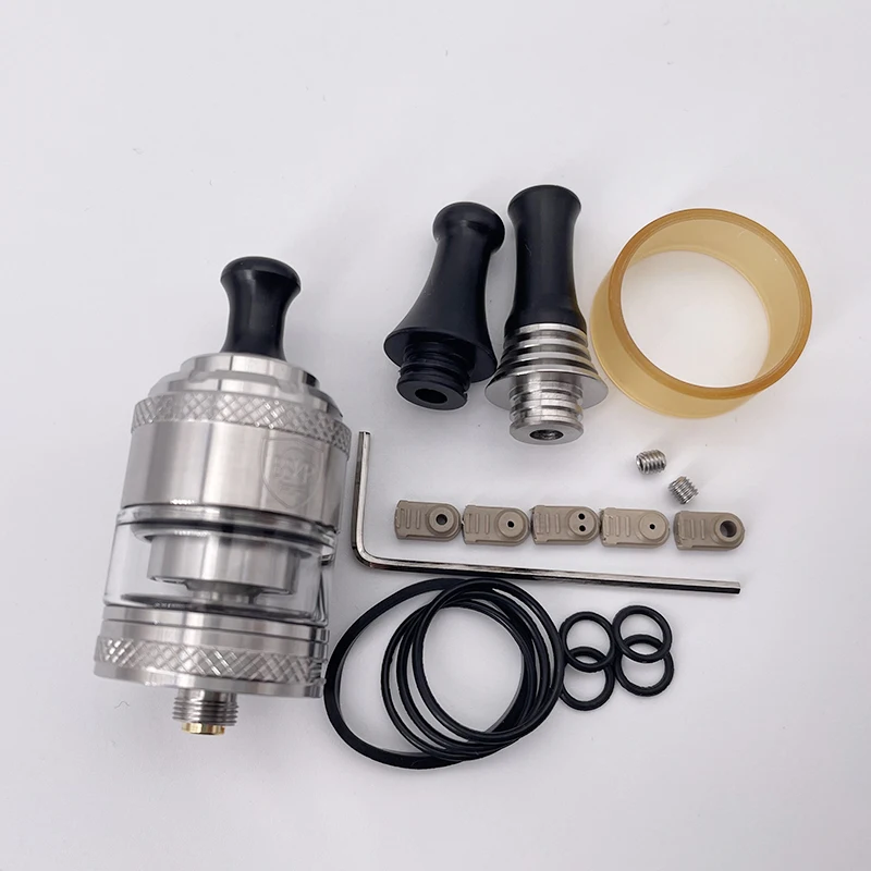Мини-атомайзер Berserker V2 MTL RTA BSKR резервуар для вейпа с соком RBA 24 мм одинарный