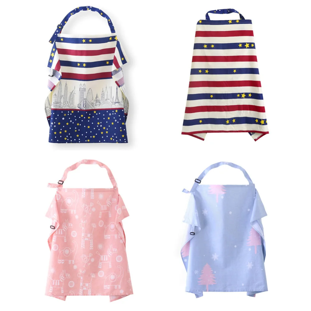 Высококачественная хлопковая накидка для кормления грудью одеяло уличные