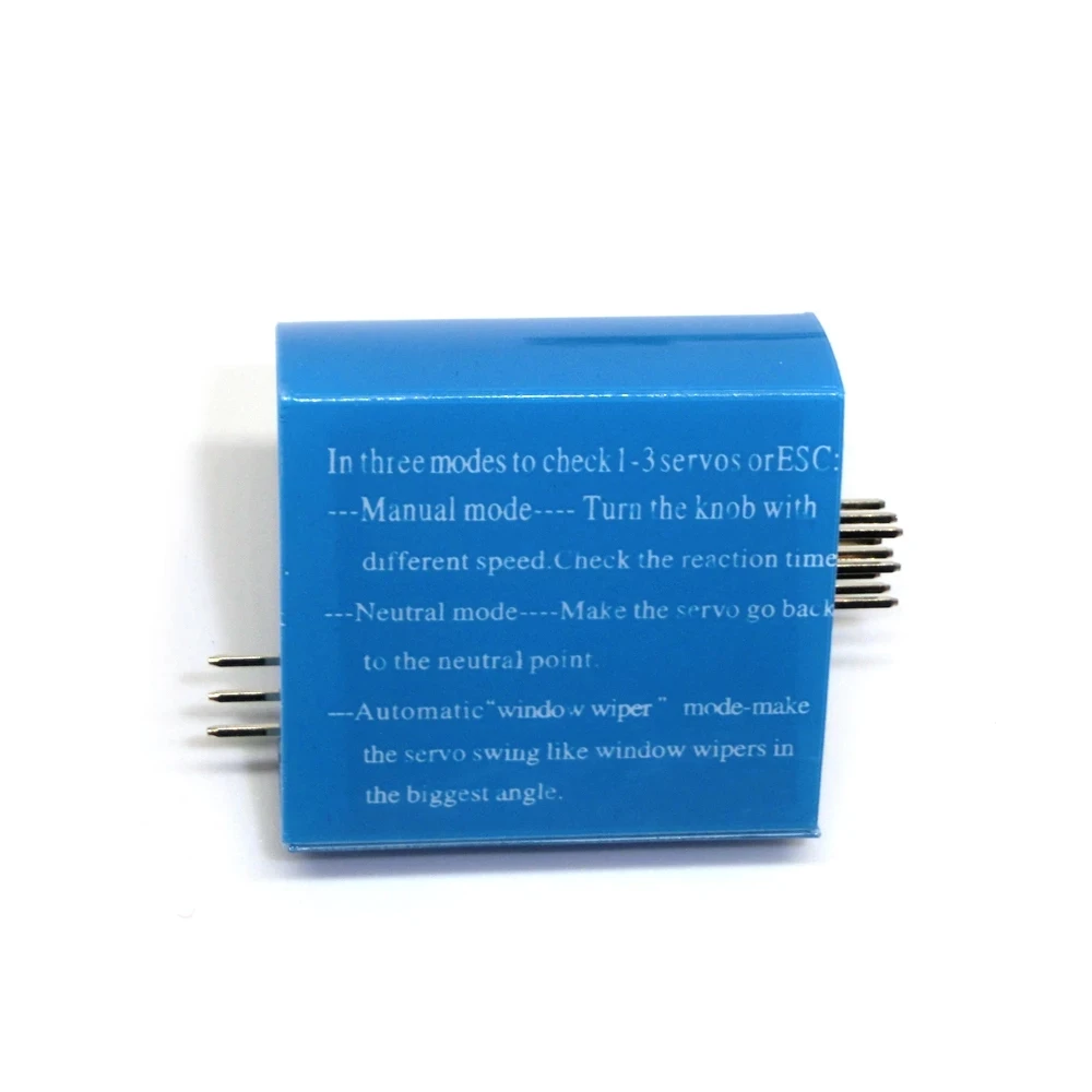 Multi Servo Tester 3CH ECS Consistency Speed Controller Power Channel CCPM Meter Master Checker for RC Dron Helicopter Parts RC Toys
