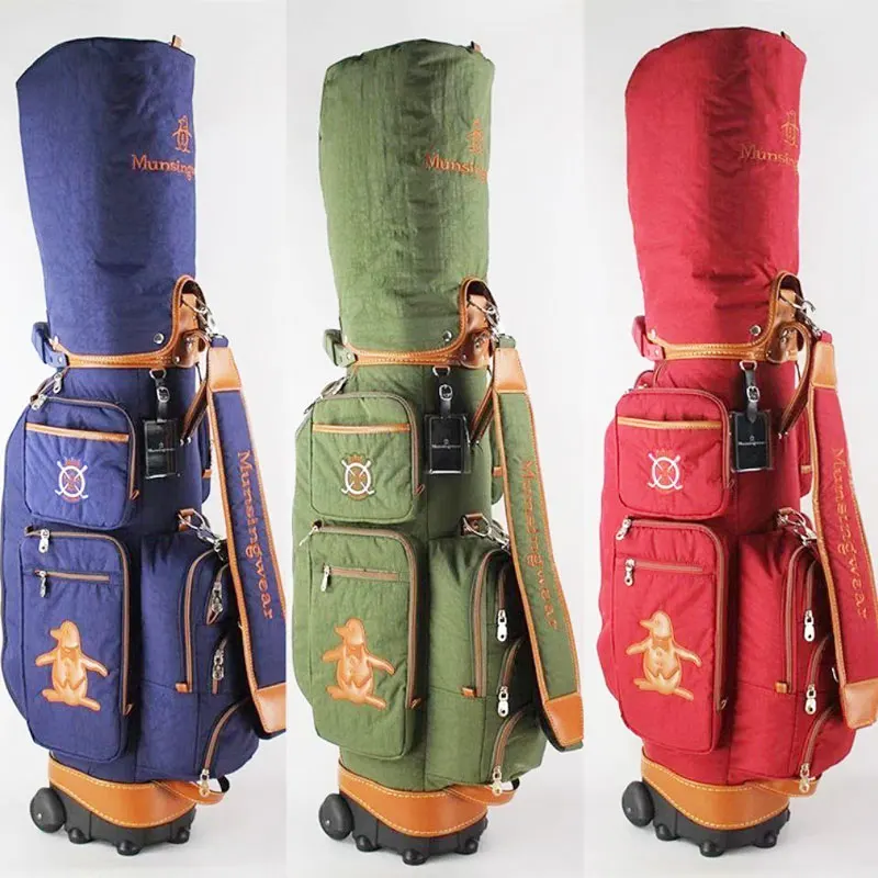 New Munsingwear Golf Stand Bag High Quality Golf Bag Blue/red/green