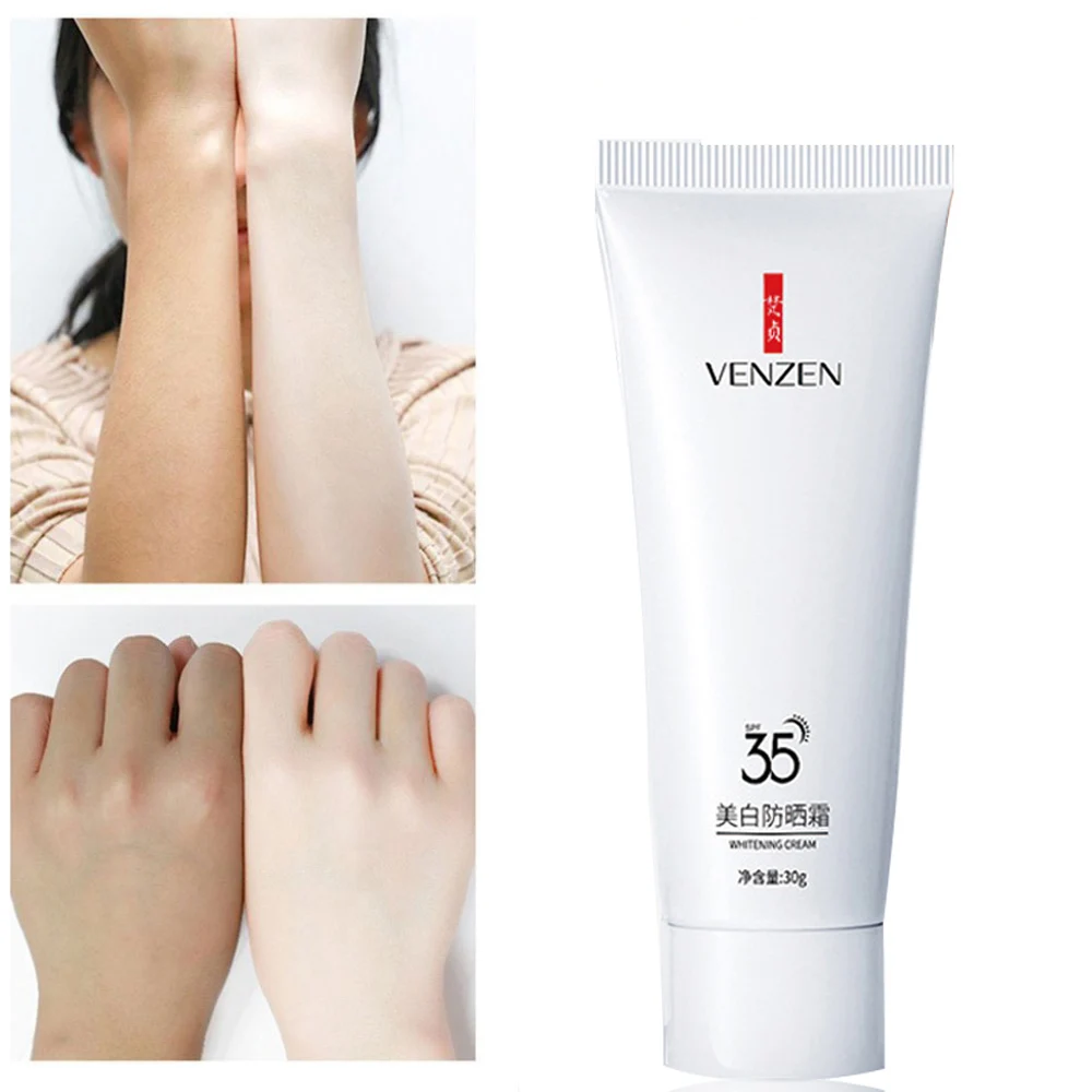 Crema brillante, protector solar hidratante, crema de barrera facial y corporal, protección UV, protector solar de verano y crema blanqueadora