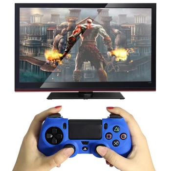 

Anti-slip Silicone Cover Skin Case for Sony PlayStation Dualshock 4 PS4 DS4 Pro Slim Controller & Stick Grip