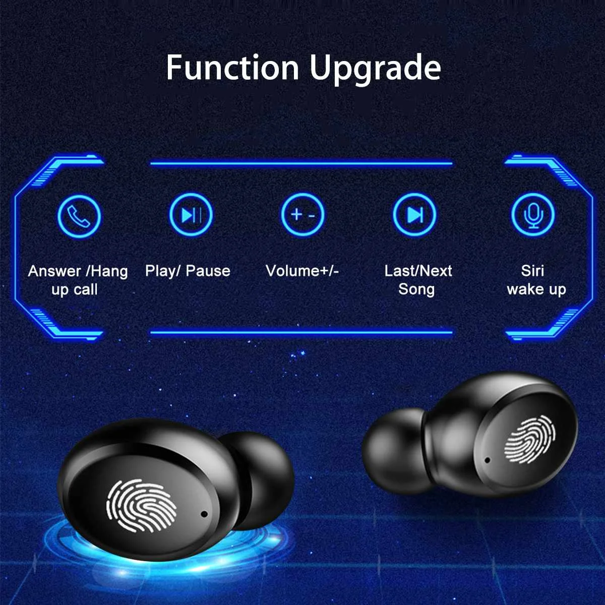Светодиодный дисплей bluetooth 5,0 беспроводные TWS наушники стерео водонепроницаемые спортивные наушники гарнитуры с 4000 мАч power Bank для Xiaomi