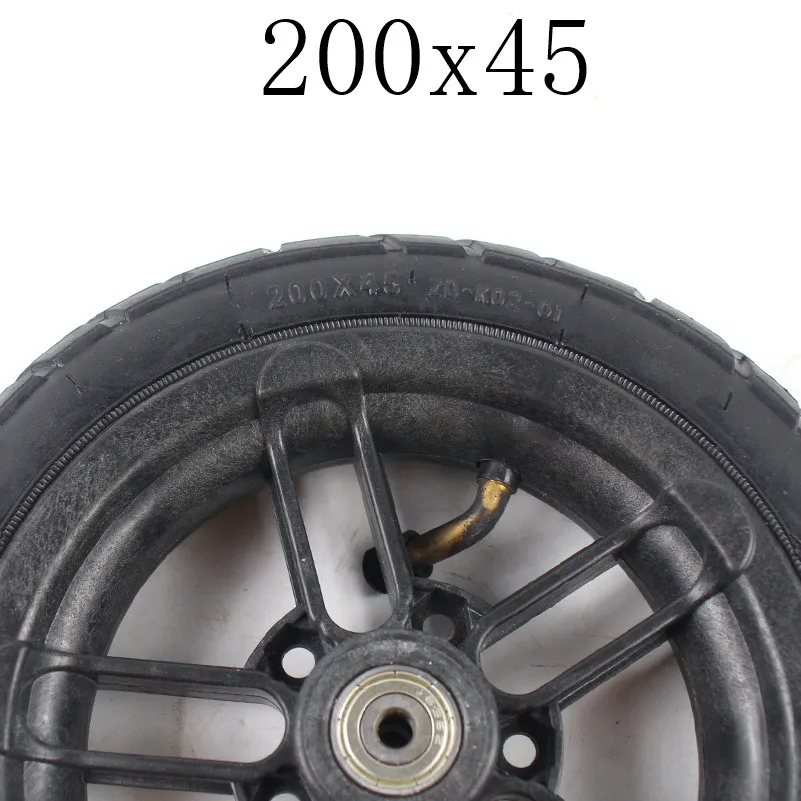 Горячая хорошая репутация 200x45Wheel и Hub подходит для M8 M10 пневматическое колесо " скутер инвалидная коляска воздушное колесо E-twow S2 скутер