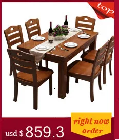 Masa Sandalye Sala De Jantar Esstisch Tafel Redonda Eettafel Tisch обеденный набор европейский стол