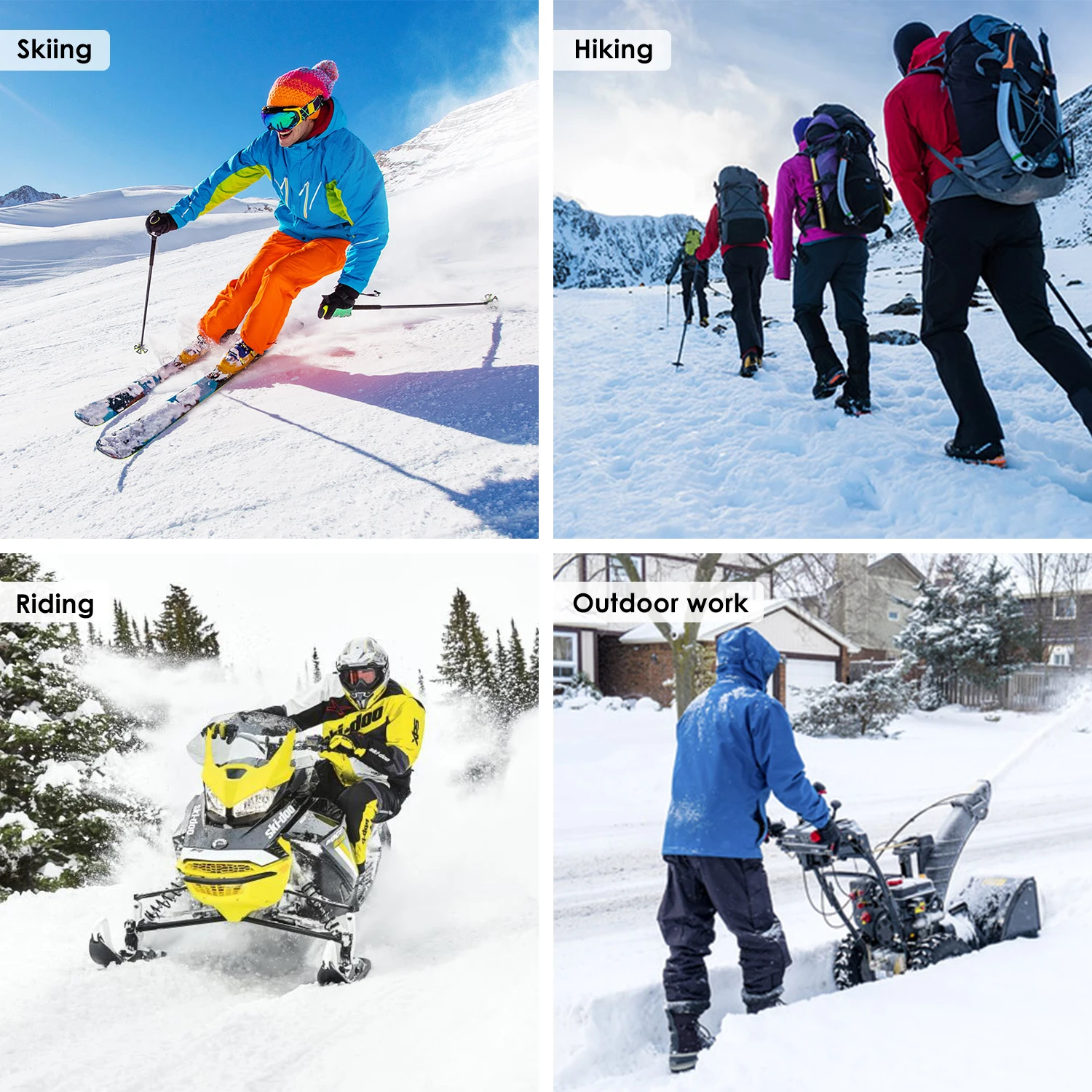 GT USB перезаряжаемые электрические греющие носки для хронически холодных ног с 3