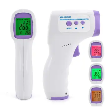 

Home Digital Non Contact Infrared IR Thermometer Body Forehead Temperature Gun Handheld Temperature Meter Measurement Tool