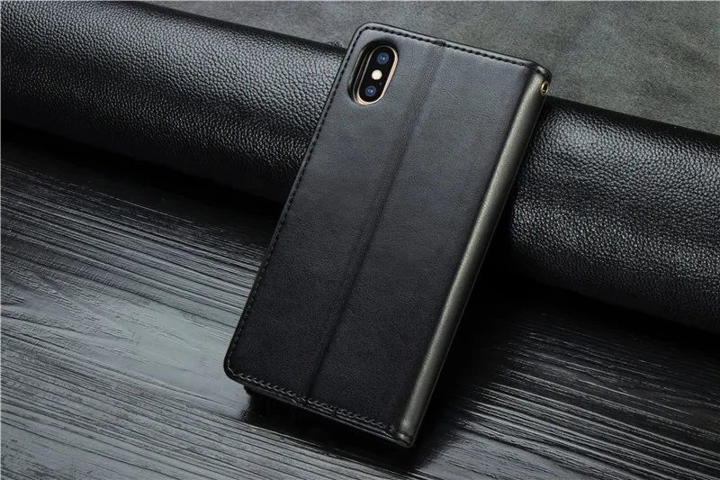 Чехол-книжка для iphone X Xs max 6 6s 7 8 Plus, кожаный флип-чехол для Apple iphone 6 SE 6 S XR, чехол-кошелек