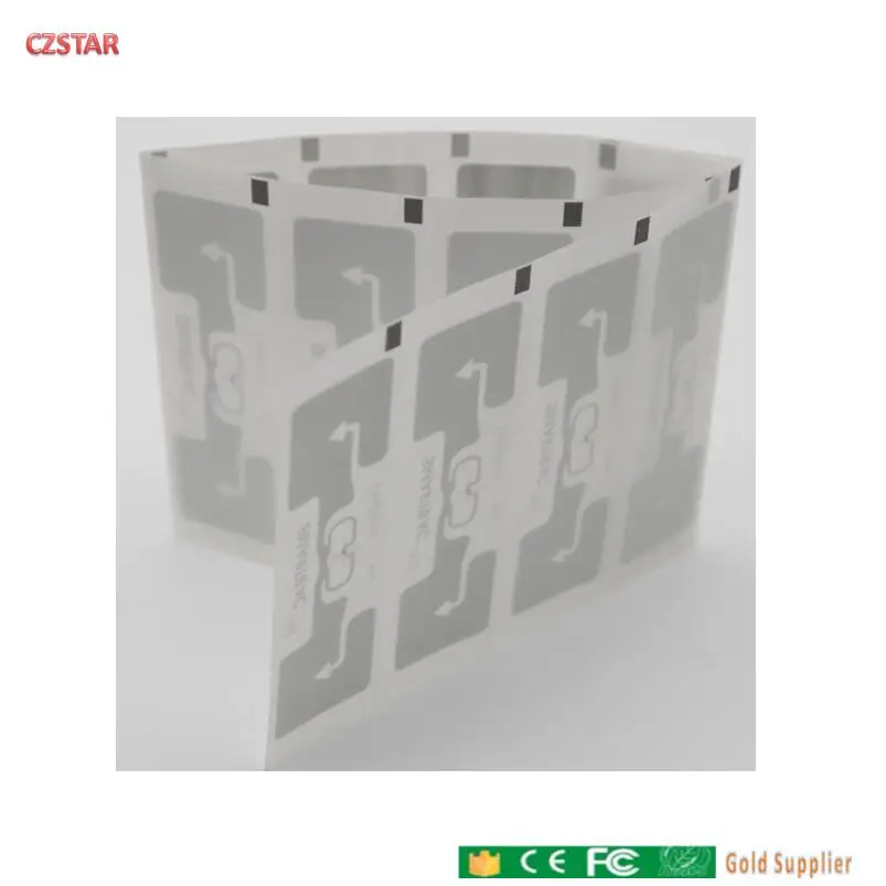 Impinj r6 Monza R6 uhf rfid метка наклейка влажная инкрустация для бега чип времени системы