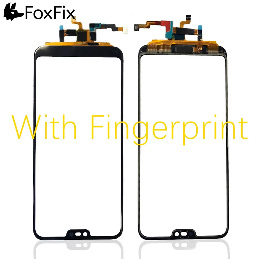 

Touch Screen Panel For Huawei Honor10 Honor 10 TouchScreen Outer Sensor Digitizer With Fingerprint Honor 10 Front Glass Lens
