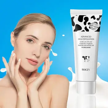 

Milk Exfoliation Face Moisturizing Shrink Pores Milk Cleanser Facial Cleanser Mild and Not Irritating Facial Exfoliation