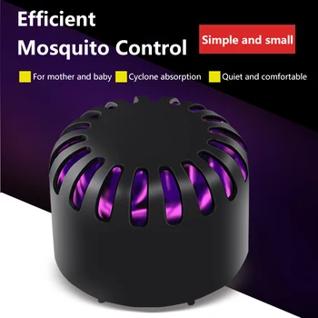 

Indoor Mute Usb Photocatalyst Mosquito Killer Purple Light Trapping Suction Type Mosquito Killing Lamp For Baby Pregnant Woman