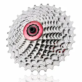 

HiMISS ZTTO MTB Mountain Bike Free Wheel Cassette 9 s Compatibility of 11-32T Mountain Bike Folding Bike Flywheel