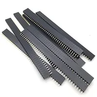 20 Pcs 10 Pairs 40 Pin 1x40 Single Row Male And Female 2.54 Breakable Pin Header PCB JST Connector Strip For Arduino DIY Kit - Image 3