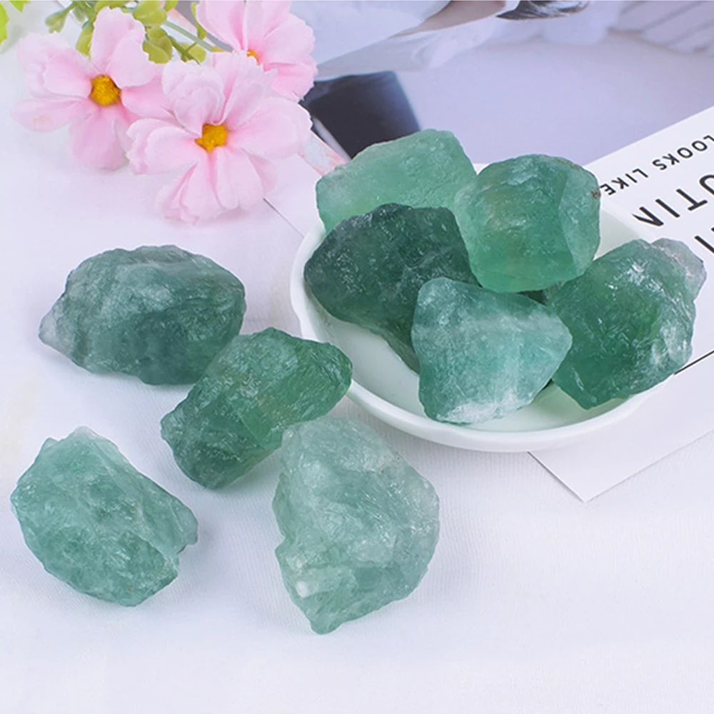 Yooperlite Stone Natural Green Fluorite Crystal Cluster Raw