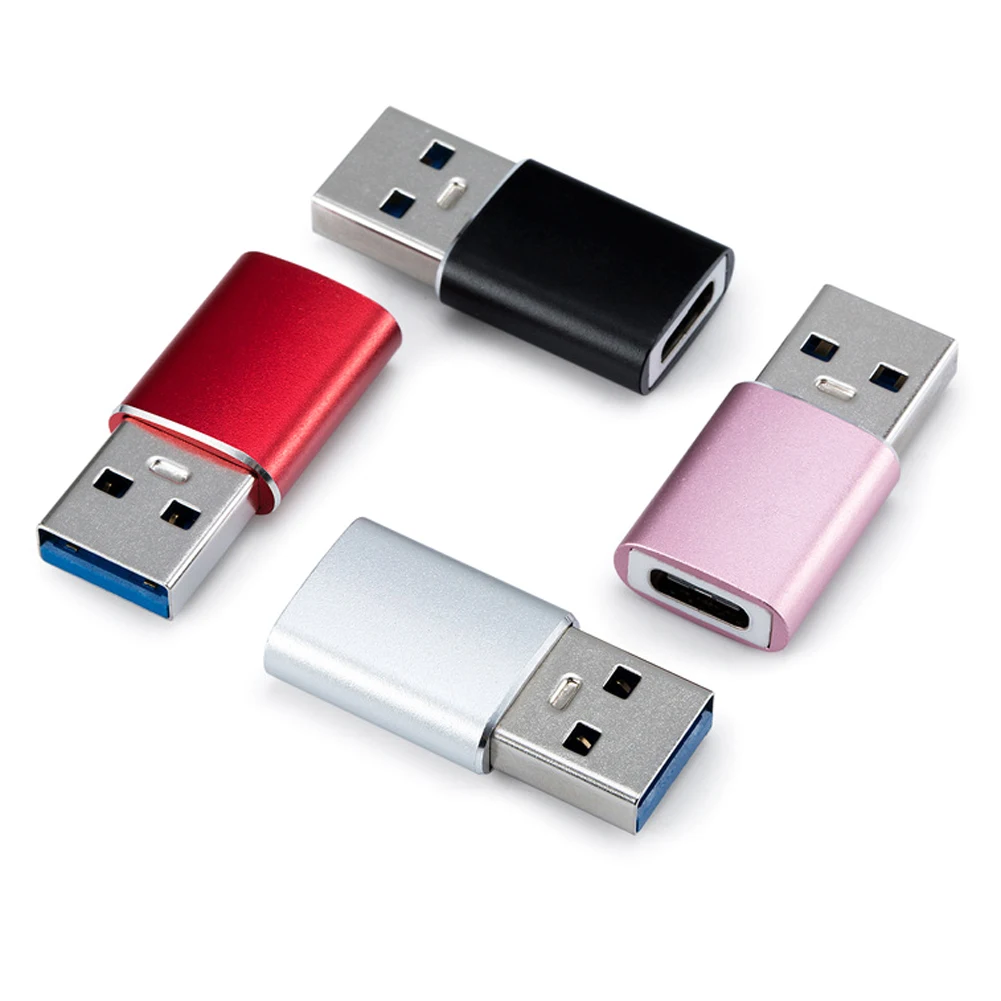 5 шт. тип-c USB C мама к USB 3,1 папа OTG адаптер конвертер ноутбук зарядное устройство вилка данных OTG адаптер