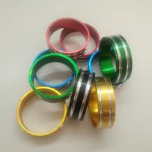 Горный велосипед стволовых шайба передняя вилка Алюминий сплав шайба велосипедная рулевая колонка шайба бэк оборудование для колец аксессуары