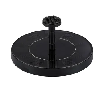 

Solar Pump, 1W Free Standing Floating Solar Bird Bath Water Pumps for Garden 5.26