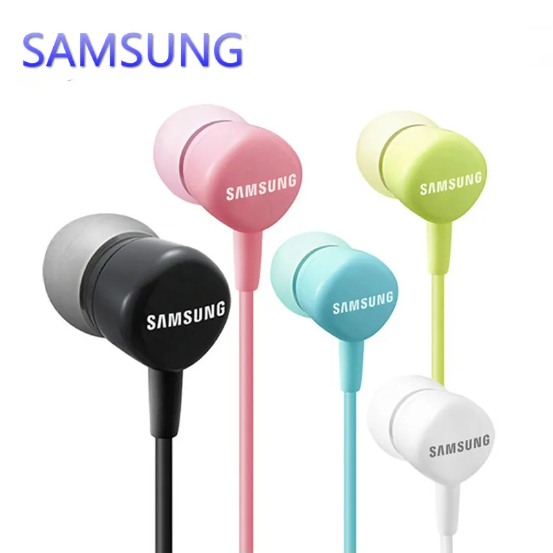 SAMSUNG HS130 3.5mm In-ear earphones with Micro earphone for xiaomi Samsung Galaxy S8 S8Edge S9 Support Official Test | Электроника
