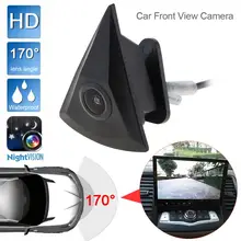420 TVL HD Автомобильная Камера Переднего Вида ночного видения 170 широкоугольный логотип встроенный для Volkswagen