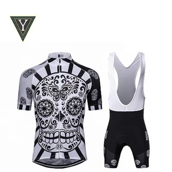 

2019 explosion models new riding suit suit men's short-sleeved riding suit summer shorts riding suit mountain bike service