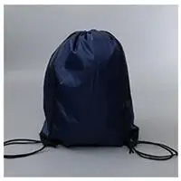 NAVY BLUE Водонепроницаемый полиэфирный Карманный Спортивная Фитнес сумка складной рюкзак Drawstring торговый Пеший Туризм Кемпинг Сумка пляжный Плавание - Цвет: NAVY BLUE