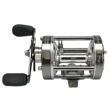 

CL50 5.2:1 2+1 Ball Bearing Lure Fishing Reel Left-Right Hand Optional Full Metal Round Drum Wheel Baitcasting Reel